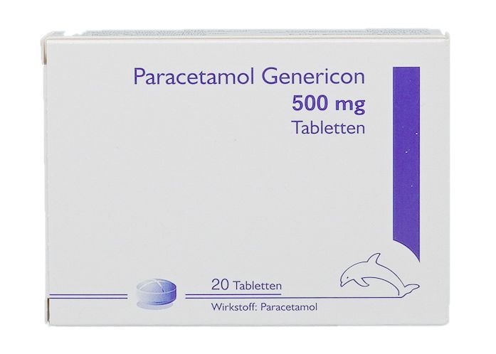 PARACETAMOL GEN TBL 500MG