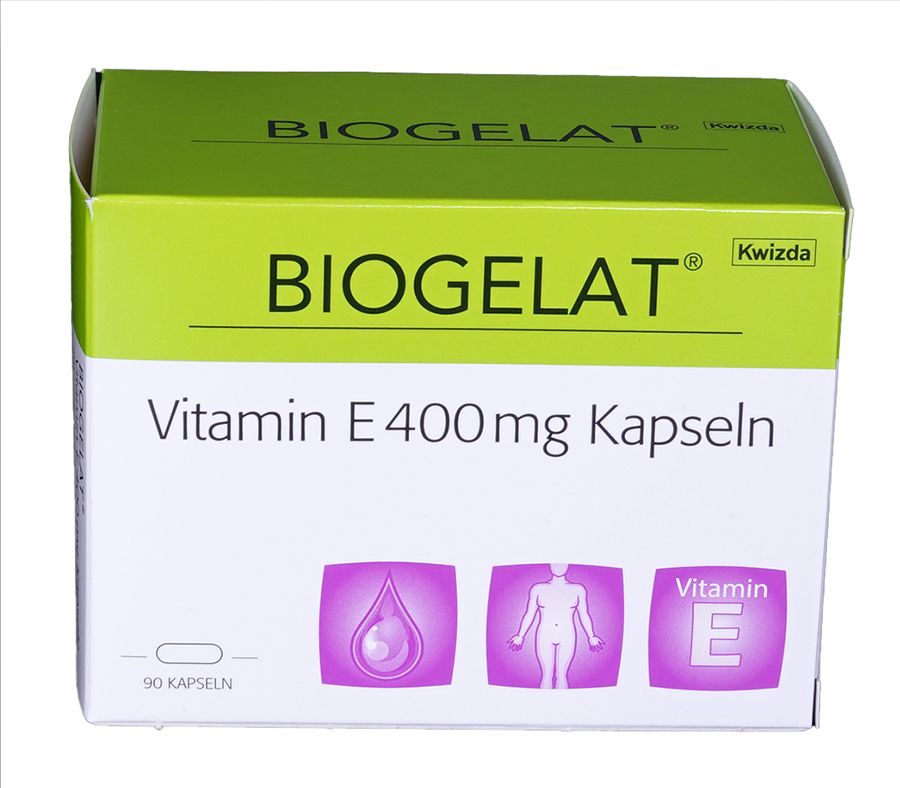 Biogelat Vitamin E 400mg Kapseln