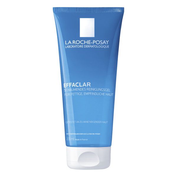 LA ROCHE-POSAY Effaclar Schäumendes Reinigungsgel für fettige, unreine Haut, befreit von überschüssigem Talg und Schmutzpartikeln