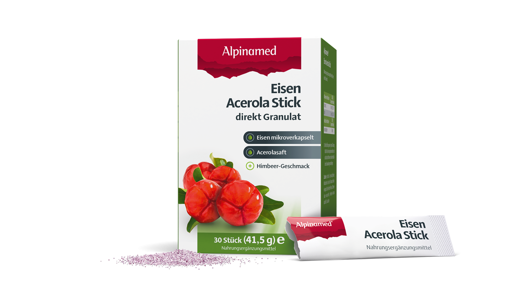 ALPINAMED EISEN ACEROLA Sticks 30Stück