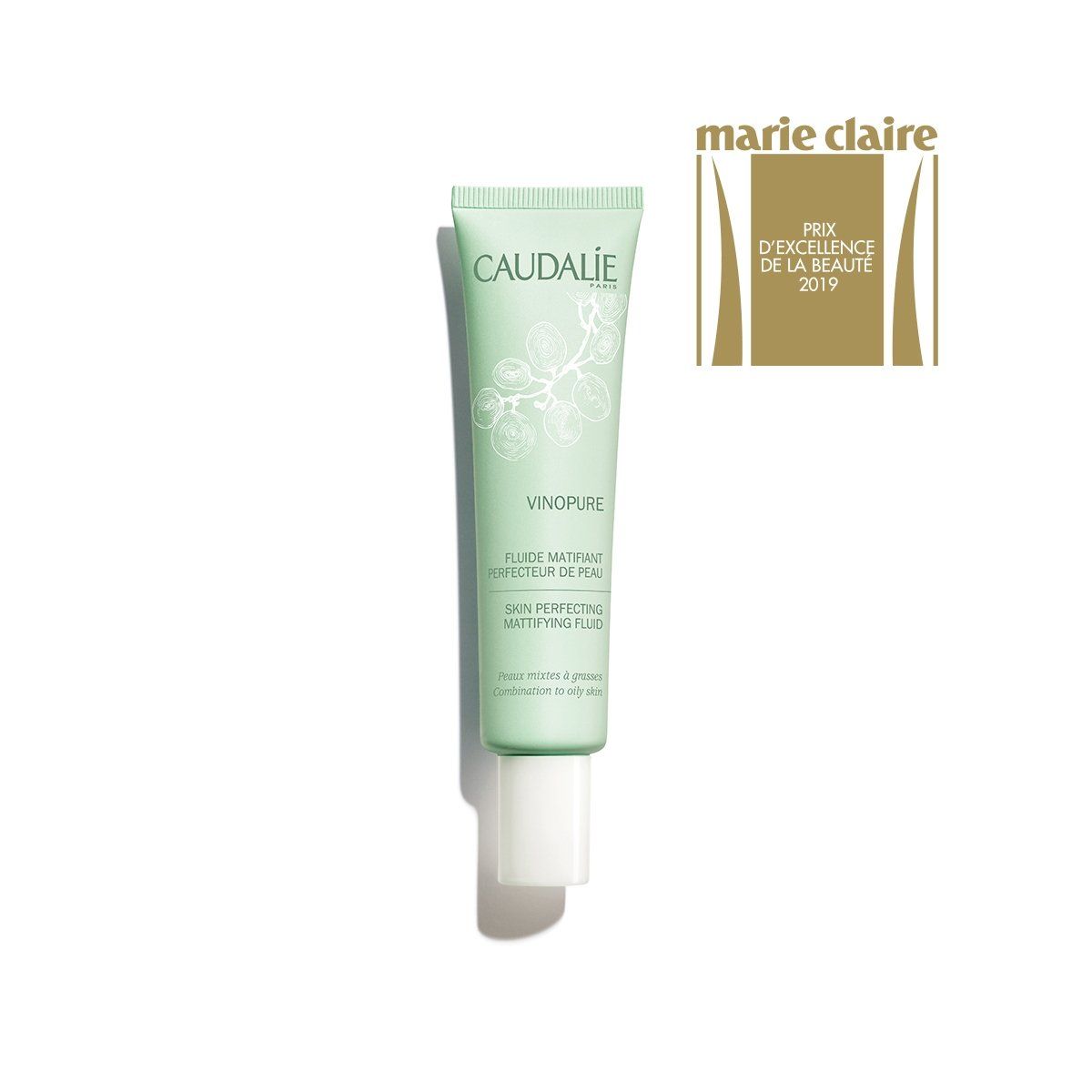 CAUDALIE Vinopure mattierendes Fluid für perfektionierte Haut