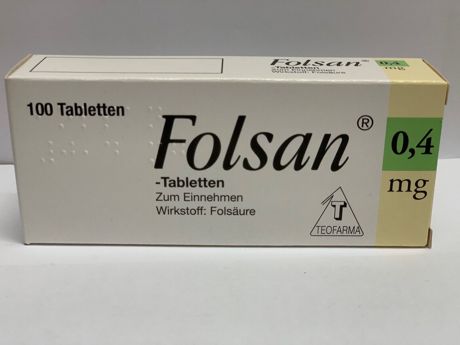 FOLSAN TBL 0,4MG