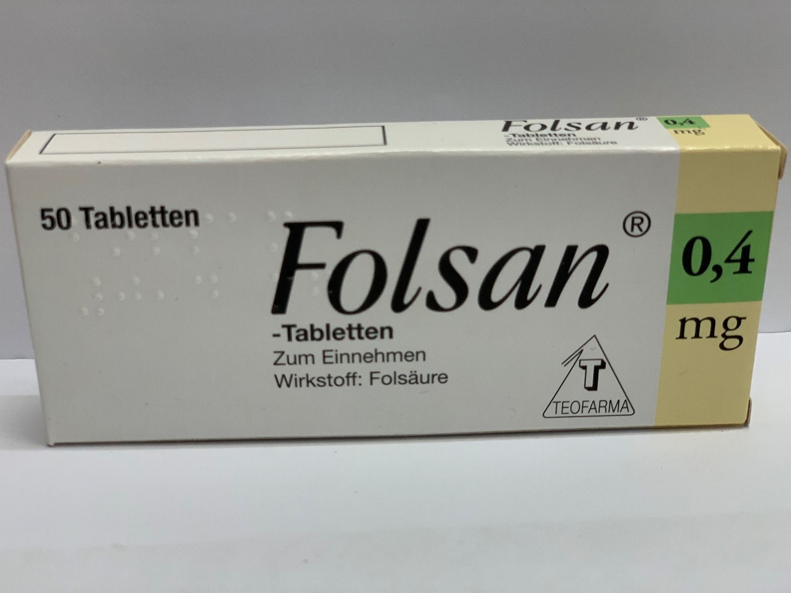 FOLSAN TBL 0,4MG