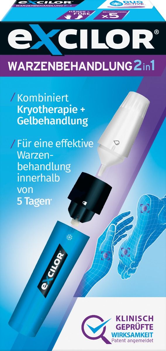 EXCILOR Warzenbehandlung 2in1