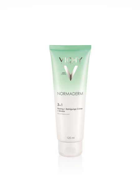 VICHY Normaderm 3in1: Peeling + Reinigungs-Creme + Maske