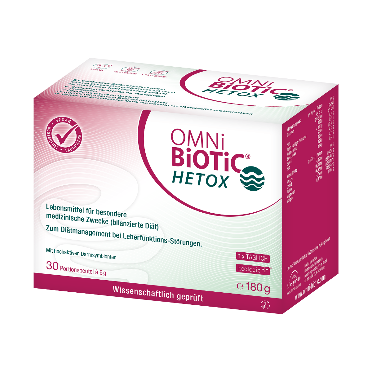 OMNI BIOTIC HETOX 6G 30Stück