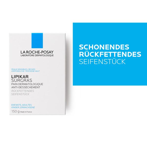 LA ROCHE-POSAY Lipikar Surgras Seifenstück