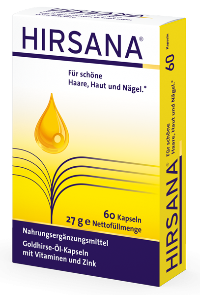 HIRSANA GOLDHIRSE Öl -Kapseln 60 Stück