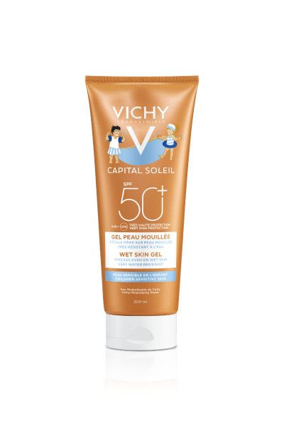 VICHY Capital Soleil Wet-Gel Milch Kinder LSF 50+
