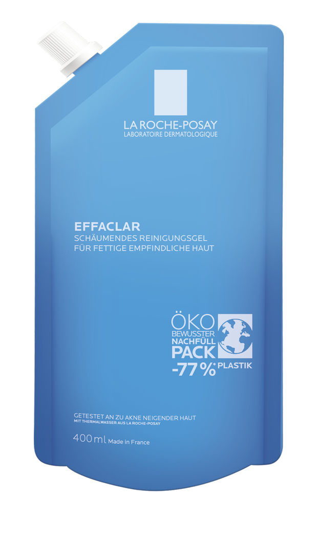 LA ROCHE-POSAY Effaclar Schäumendes Reinigungsgel für fettige, unreine Haut Nachfüllung