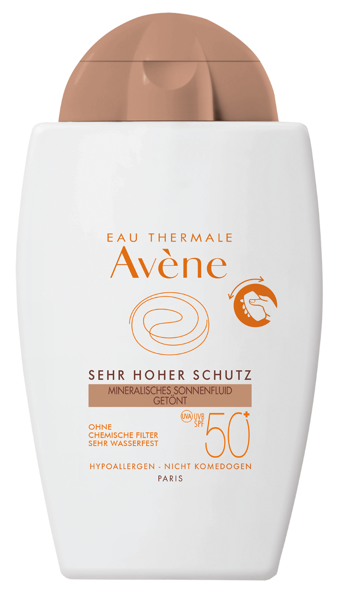 Eau Thermale Avène – Mineralisches Sonnenfluid SPF 50+ getönt
