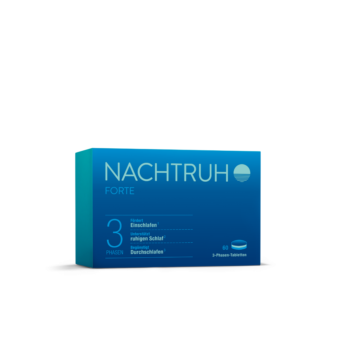 NACHTRUH Forte 3-PHASEN-Tablette 60Stück