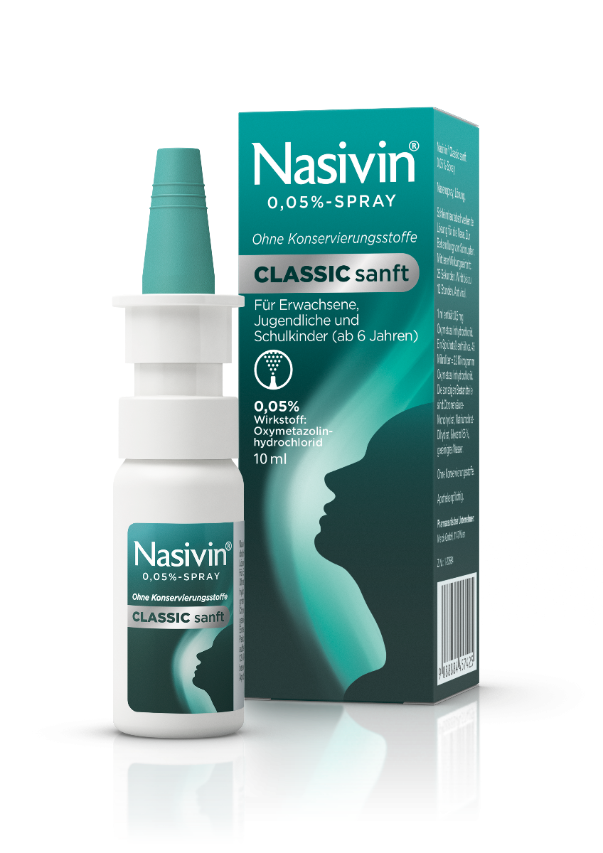 Nasivin sanft Nasenspray 0,05%