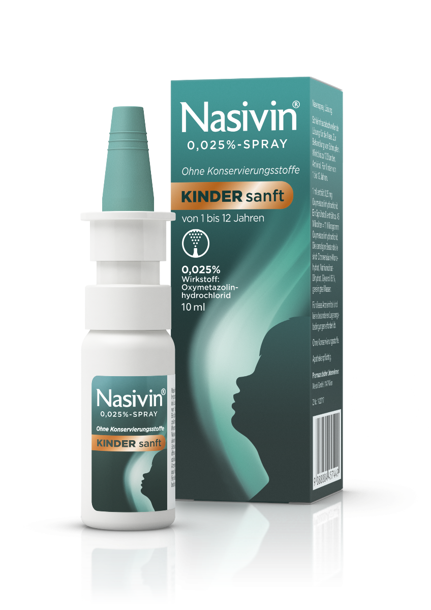 Nasivin sanft Nasenspray 0,025%