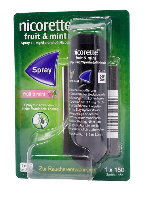 NICORETTE SPRAY FRUIT+MINT