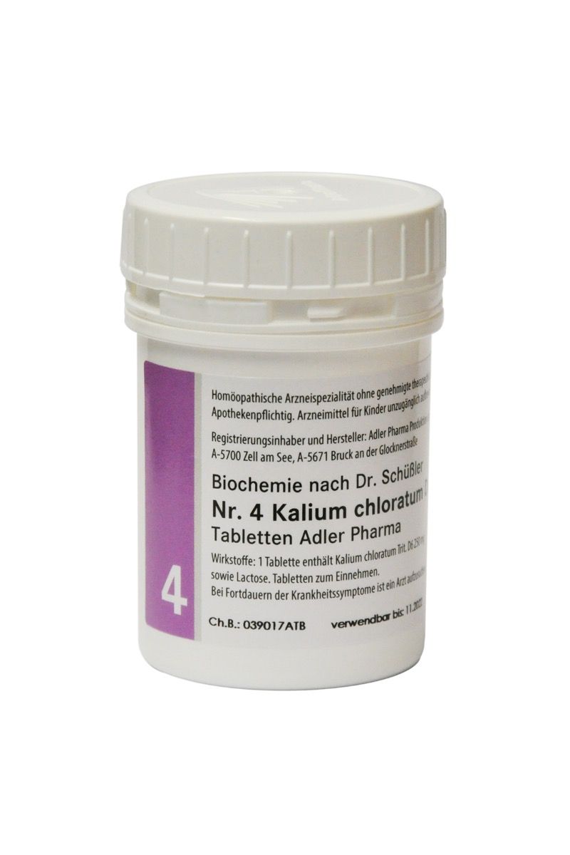 Schüssler Salz 4 Kalium chloratum D6 Adler