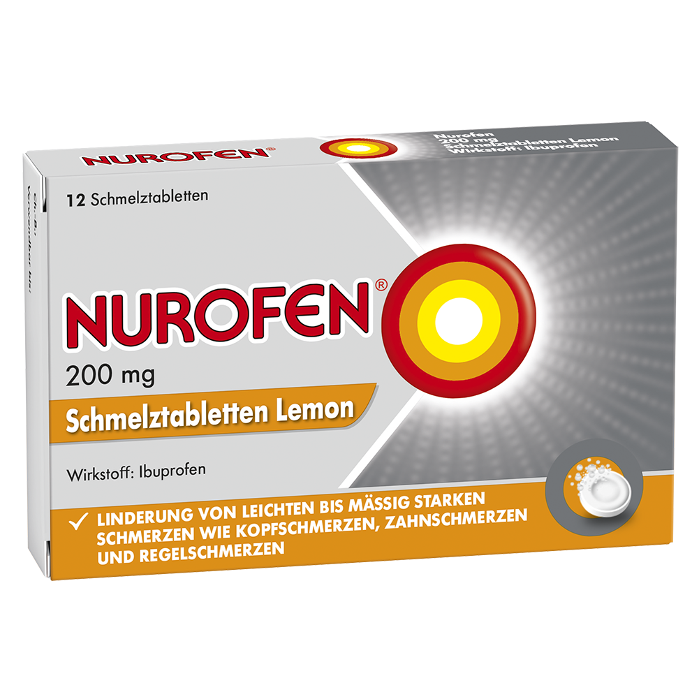 NUROFEN SCHMTBL 200MG LEMON