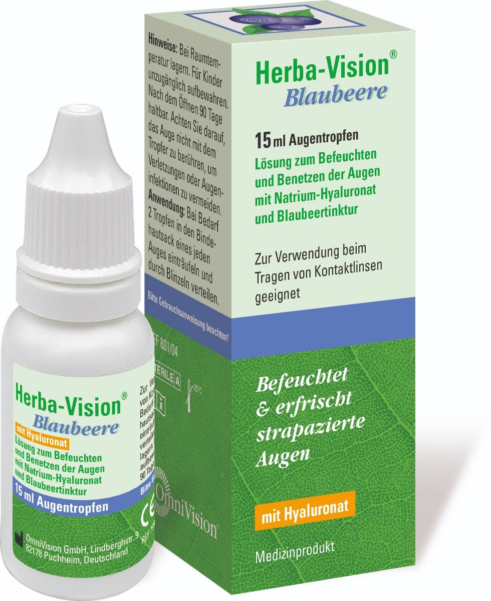 HERBA-VISION Augentropfen Blaubeere
