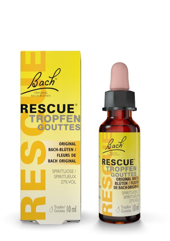 RESCUE Bachblüten Tropfen mit Alkohol