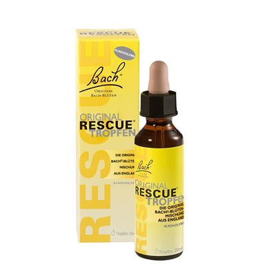 RESCUE Bachblüten Tropfen ohne Alkohol