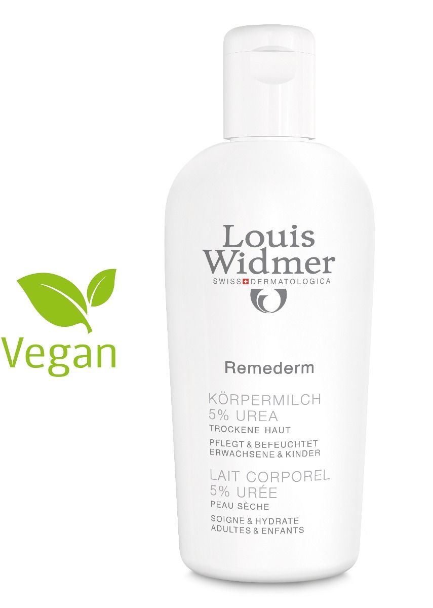 LOUISE WIDMER Remederm Körpermilch 5 % Urea Ohne Parfum