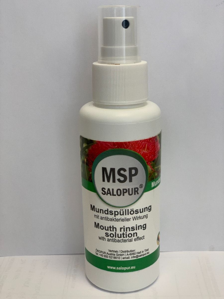 SALOPUR MSP - antibakterielle Mundspüllösung Ökopur 100ml