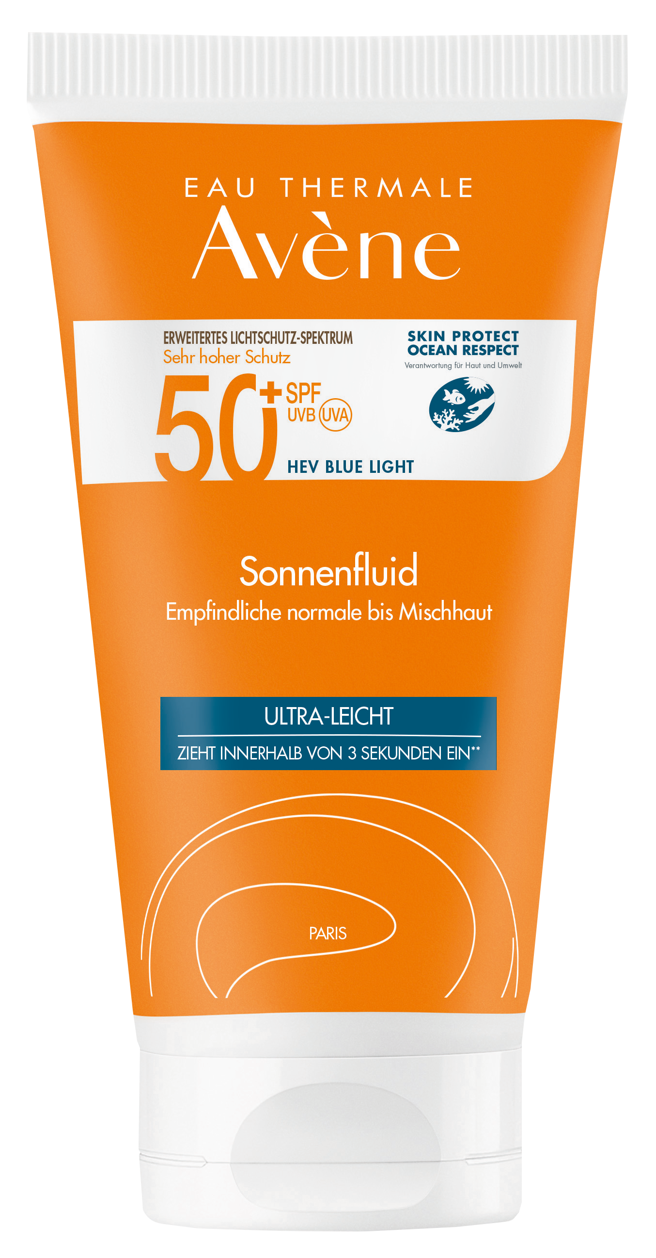 Eau Thermale Avène – Sonnenfluid SPF 50+ mit Duftstoffen