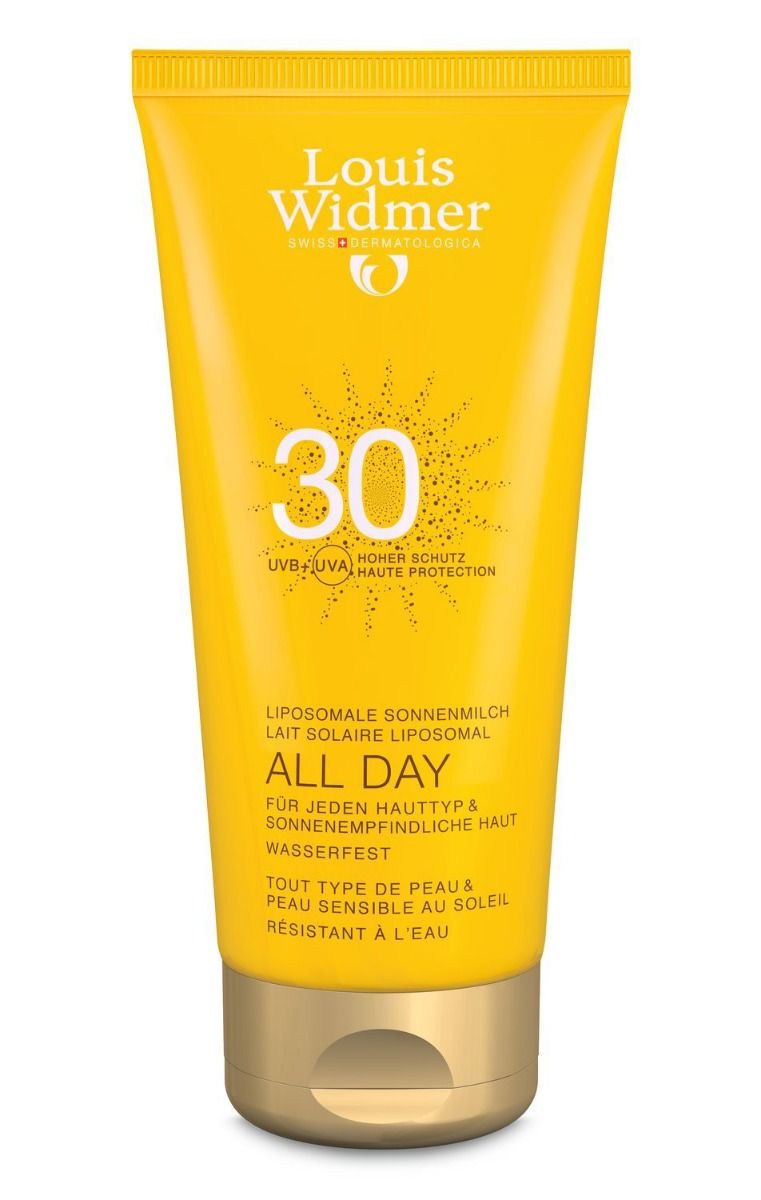 LOUIS WIDMER ALLDAY Sonnenmilch F30 Ohne Parfum