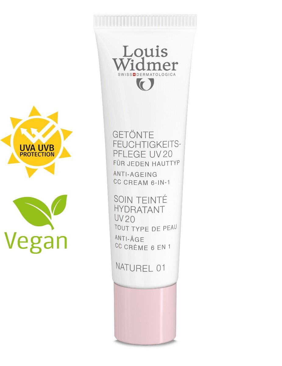 LOUIS WIDMER Getönte Feuchtigkeitspflege UV 20 Naturel 01