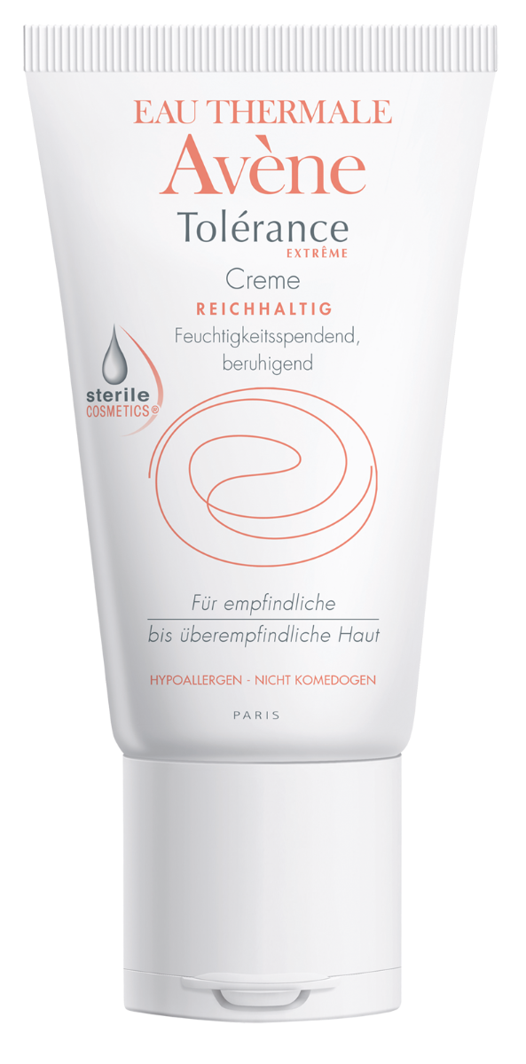 AVENE Tolérance extrême Creme D.E.F.I.  Bei allergischer und hypersensibler, trockener Haut