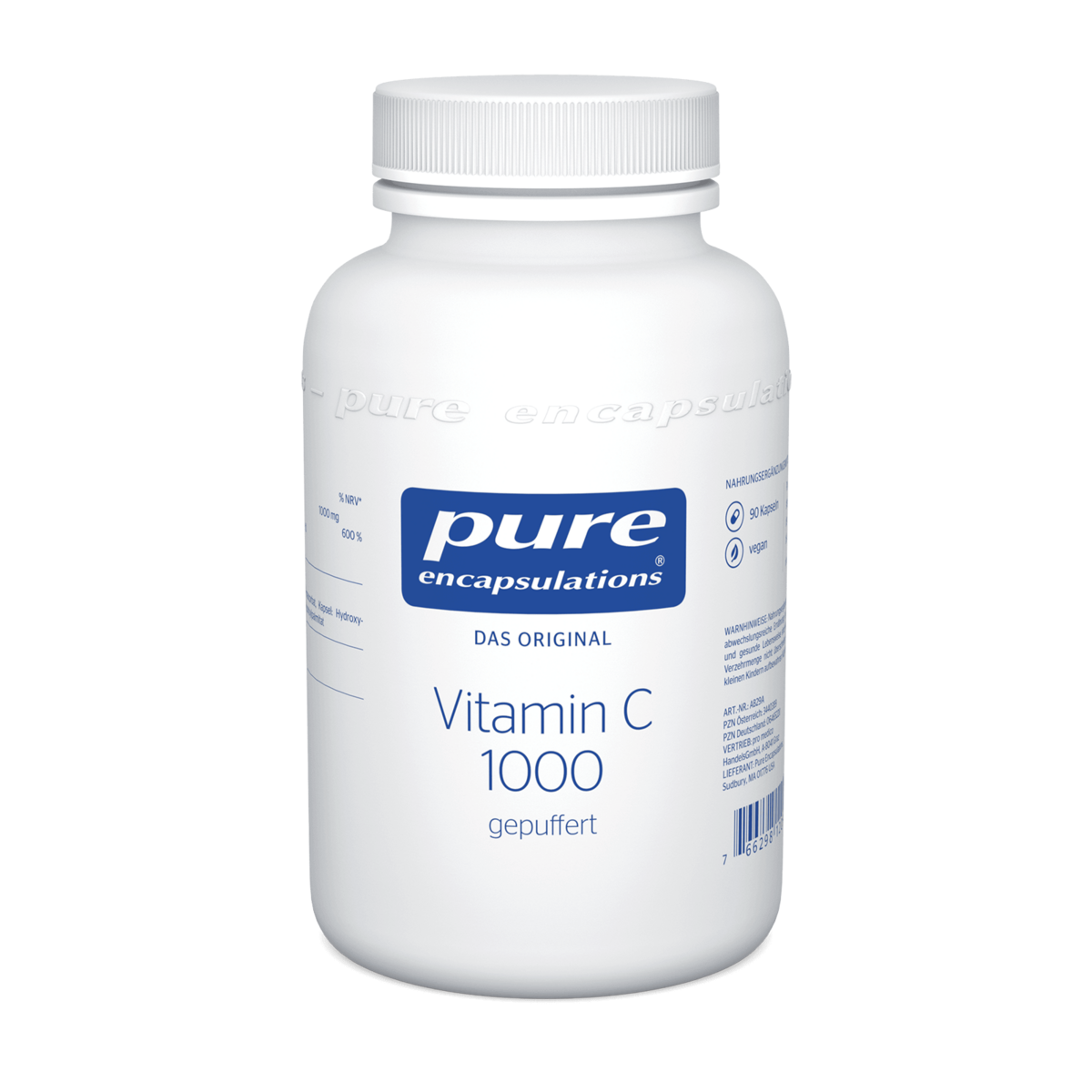 PURE Encapsulations Kapseln VITAMIN C 1000 gepuffert 250Stück